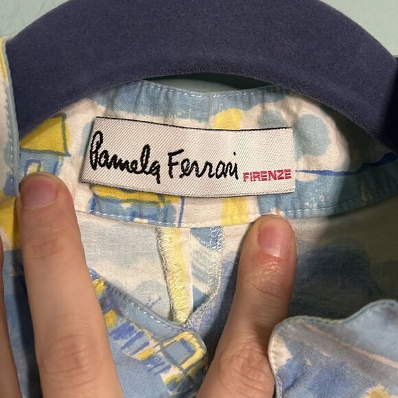 Pamela Ferrari Firenze Duquette Asian Style Vintage Dress - Picture 4 of 7